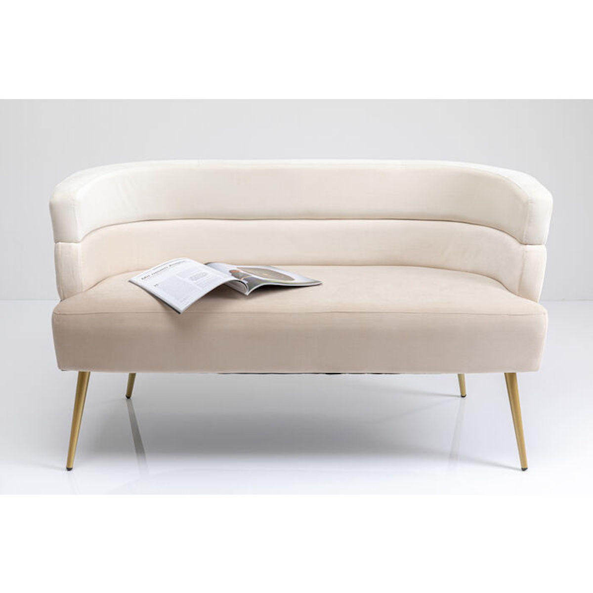 Canapé 2 places DISCOVERY Kare Design crème
