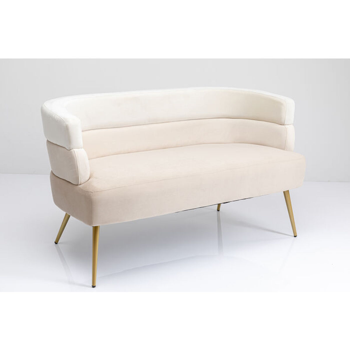 Canapé 2 places DISCOVERY Kare Design crème