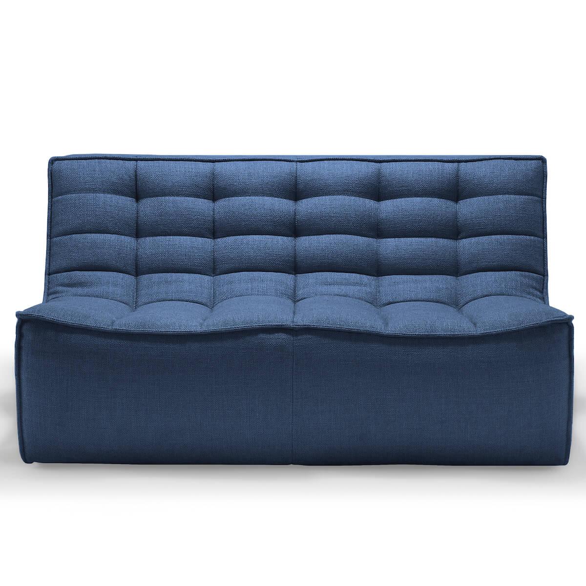 Canapé 2 places N701 Ethnicraft bleu