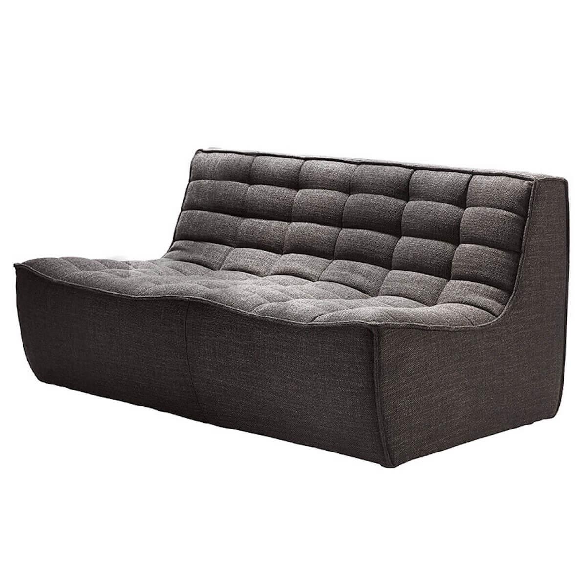 Canapé 2 places N701 Ethnicraft Gris