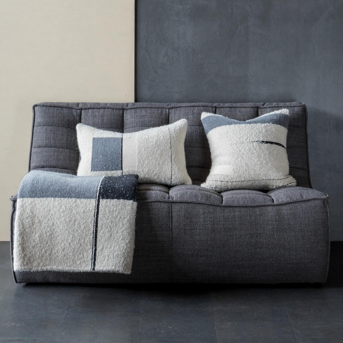 Canapé 2 places N701 Ethnicraft Gris