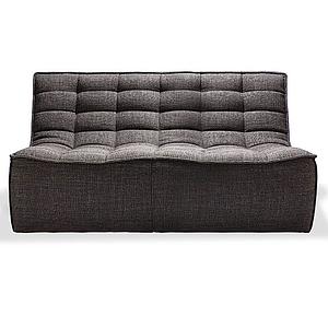 Canapé 2 places N701 Ethnicraft Gris
