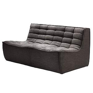 Canapé 2 places N701 Ethnicraft Gris