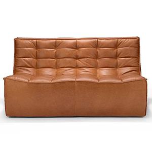 Canapé 2 places N701 Ethnicraft old saddle