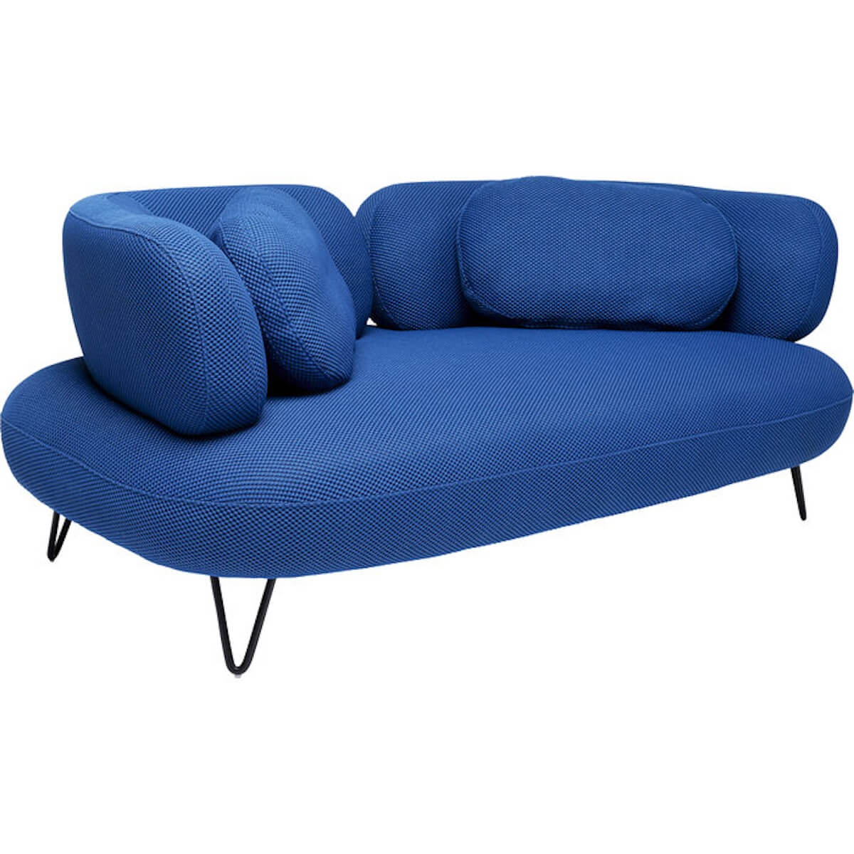 Canapé 2 places PEPPO Kare Design bleu