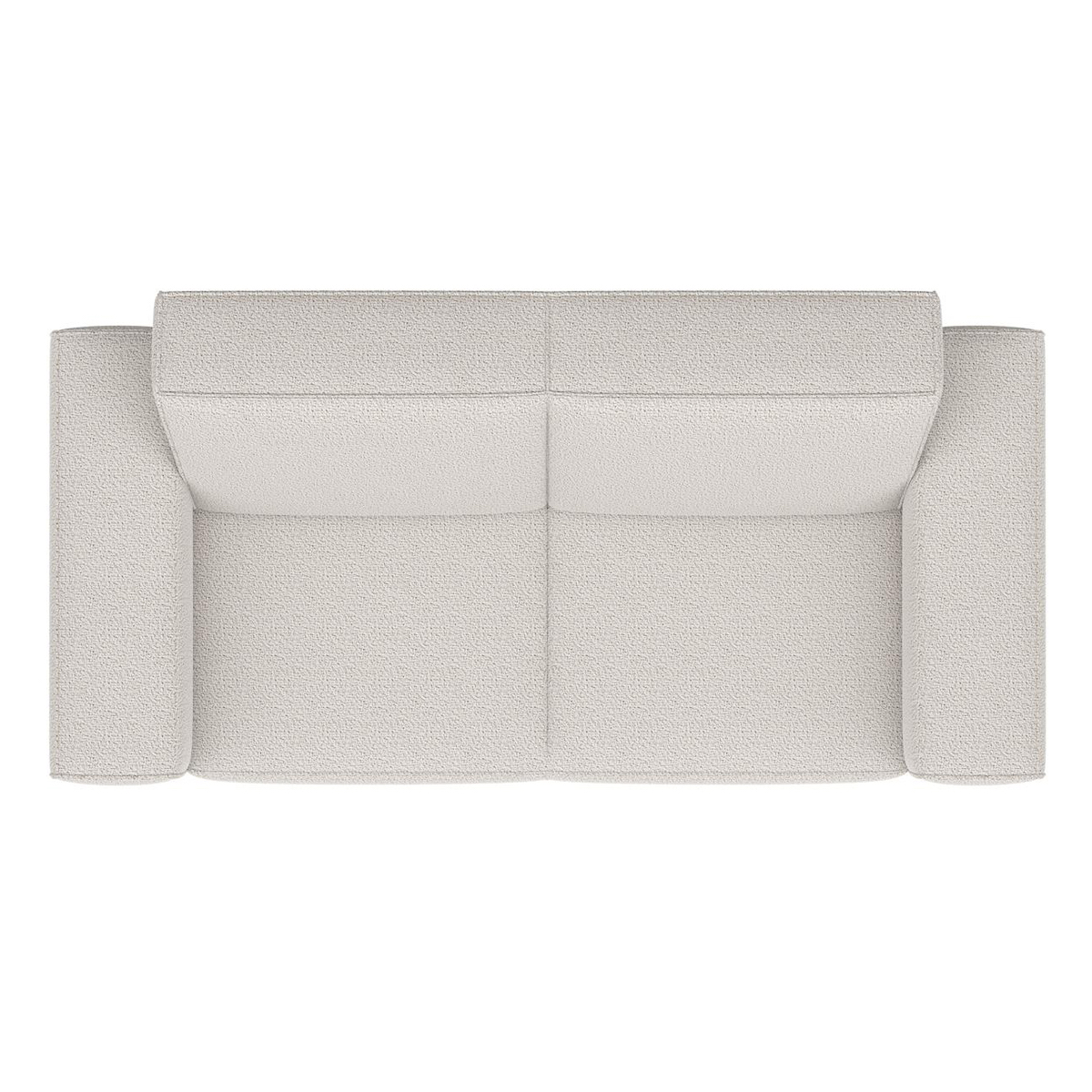 Canapé 2 places PUGLIA Xooon tissu gr 02/MALMO crème