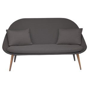 Canapé 2 places VANITY Vlaemynck anthracite