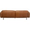 Canapé 228cm CALGARY Kare Design cuir marron
