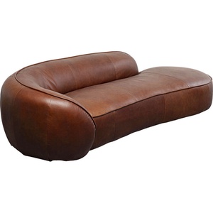 Canapé 250cm WONDER Kare Design cuir marron
