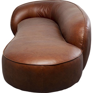 Canapé 250cm WONDER Kare Design cuir marron