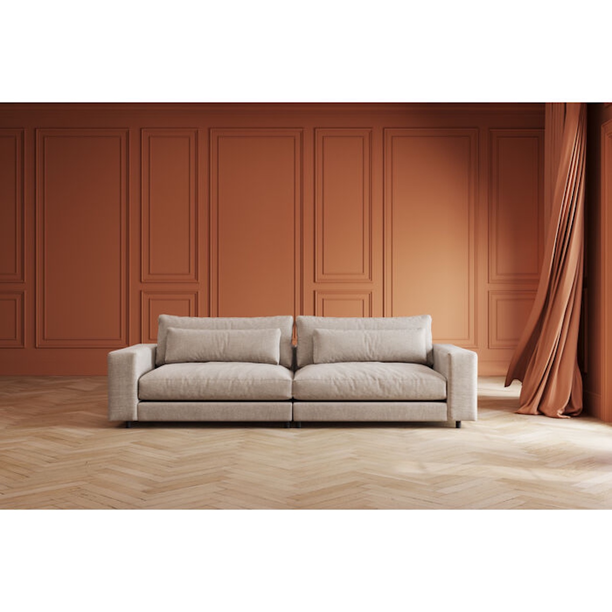Canapé 290cm IMOLA Kare Design crème