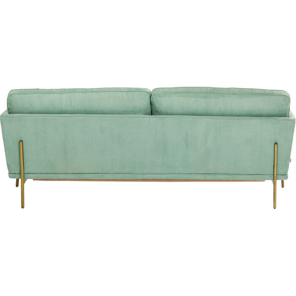 Canapé 3 places 221cm SHIRLY Kare Design vert menthe