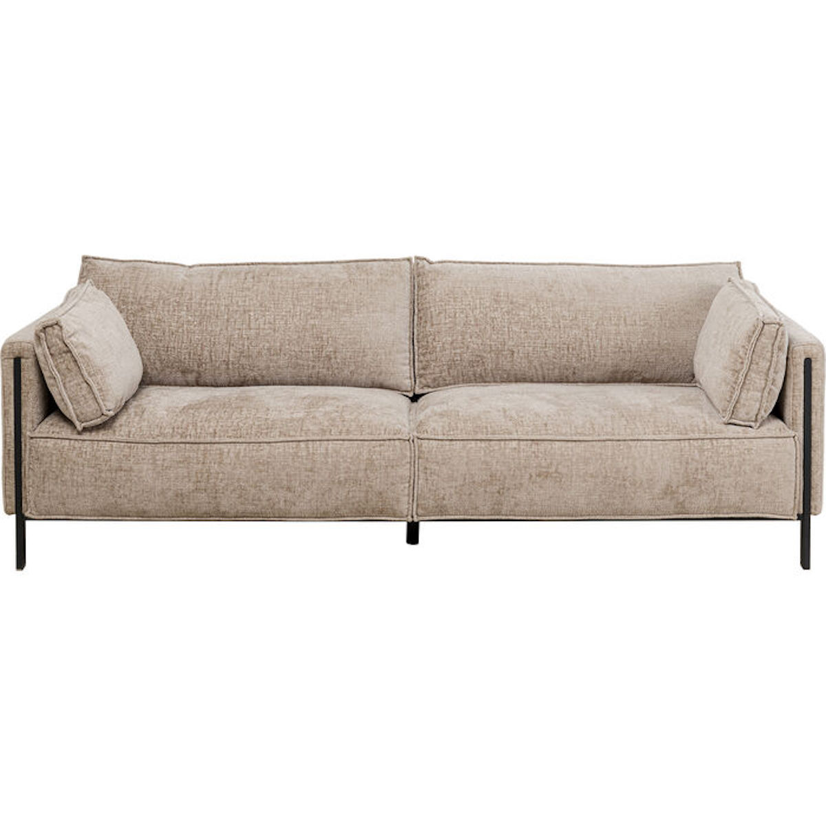 Canapé 3 places 233cm VICTOR Kare Design beige