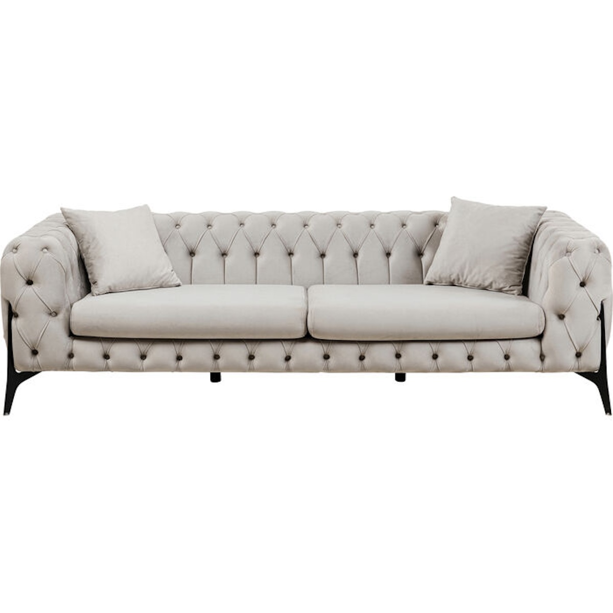 Canapé 3 places 240cm BELLISSIMA Kare Design taupe