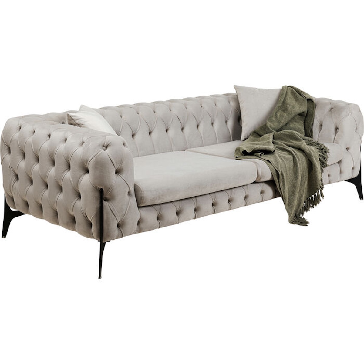 Canapé 3 places 240cm BELLISSIMA Kare Design taupe