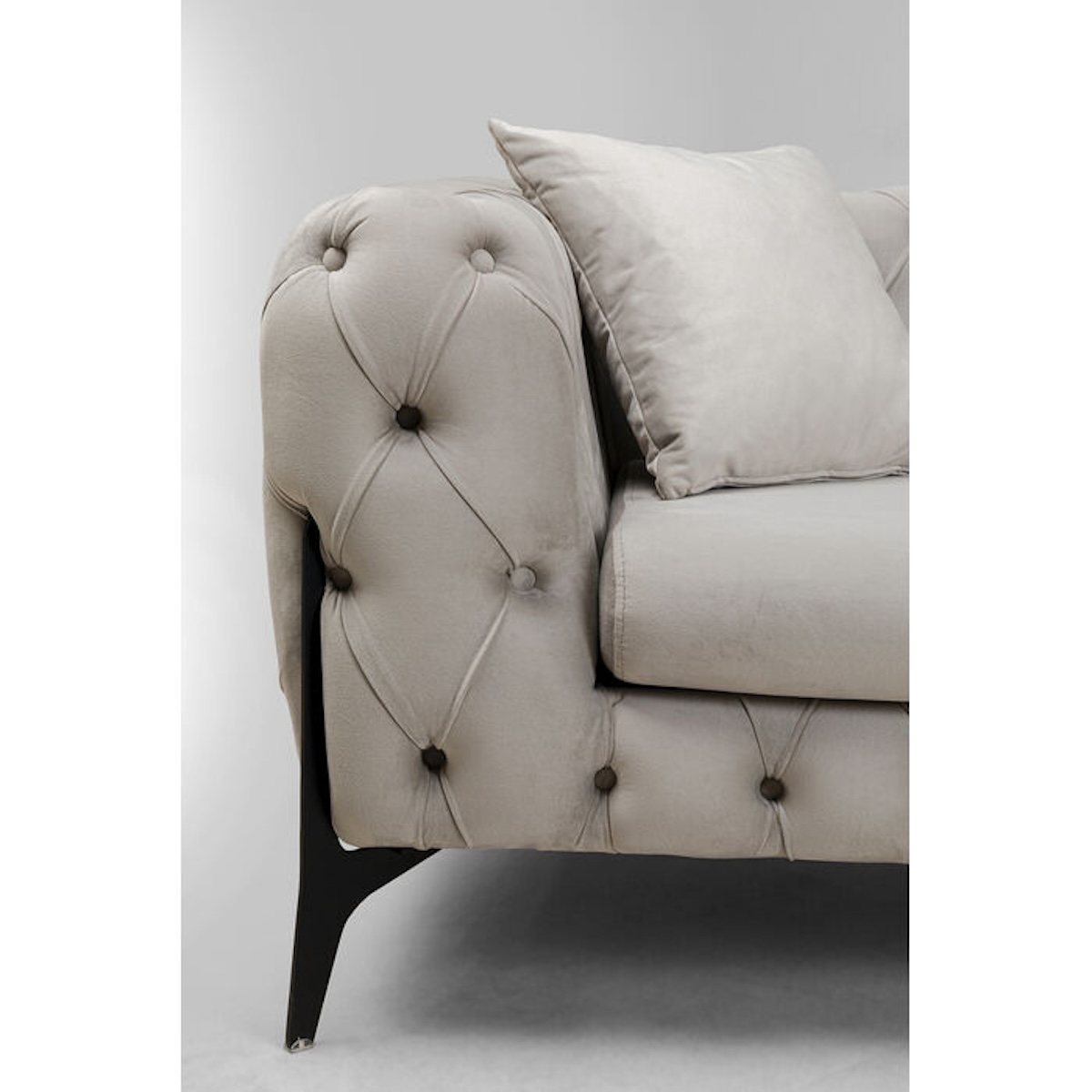 Canapé 3 places 240cm BELLISSIMA Kare Design taupe