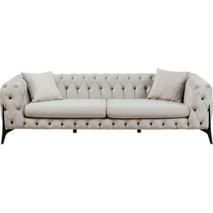 Canapé 3 places 240cm BELLISSIMA Kare Design taupe