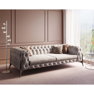 Canapé 3 places 240cm BELLISSIMA Kare Design taupe