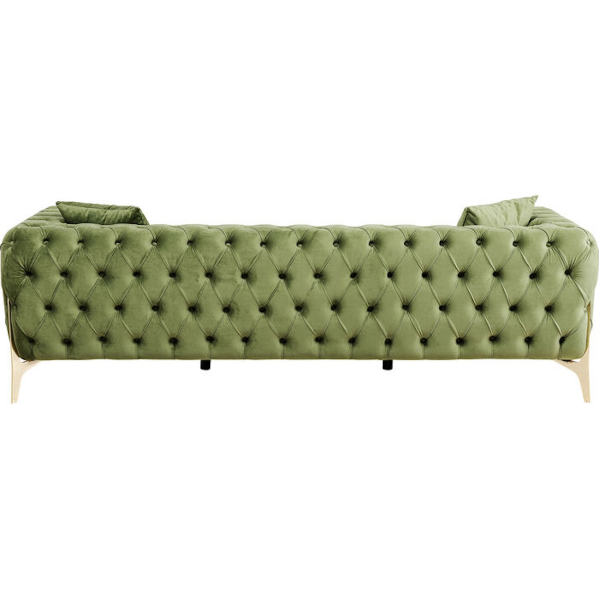 Canapé 3 places 240cm BELLISSIMA Kare Design velours vert
