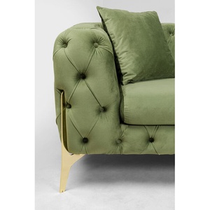 Canapé 3 places 240cm BELLISSIMA Kare Design velours vert