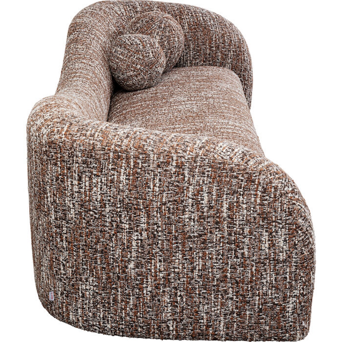 Canapé 3 places 261cm LIVIA Kare Design mélange marron