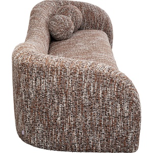 Canapé 3 places 261cm LIVIA Kare Design mélange marron