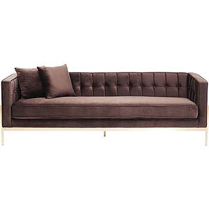 Canapé 3 places LOFT Kare Design marron