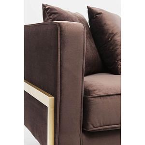 Canapé 3 places LOFT Kare Design marron