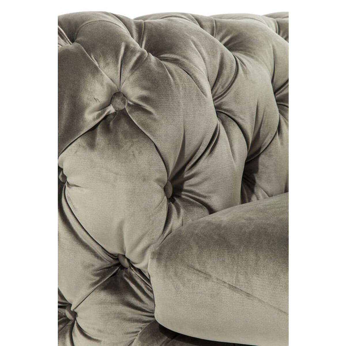 Canapé 3 places MY DESIRE Kare Design velvet kaki