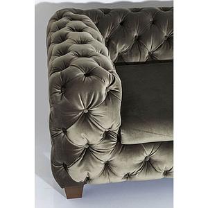 Canapé 3 places MY DESIRE Kare Design velvet kaki