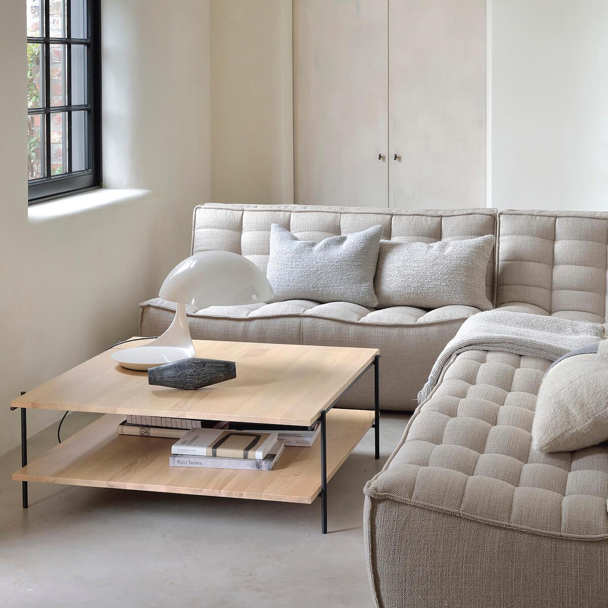 Canapé 3 places N701 Ethnicraft beige