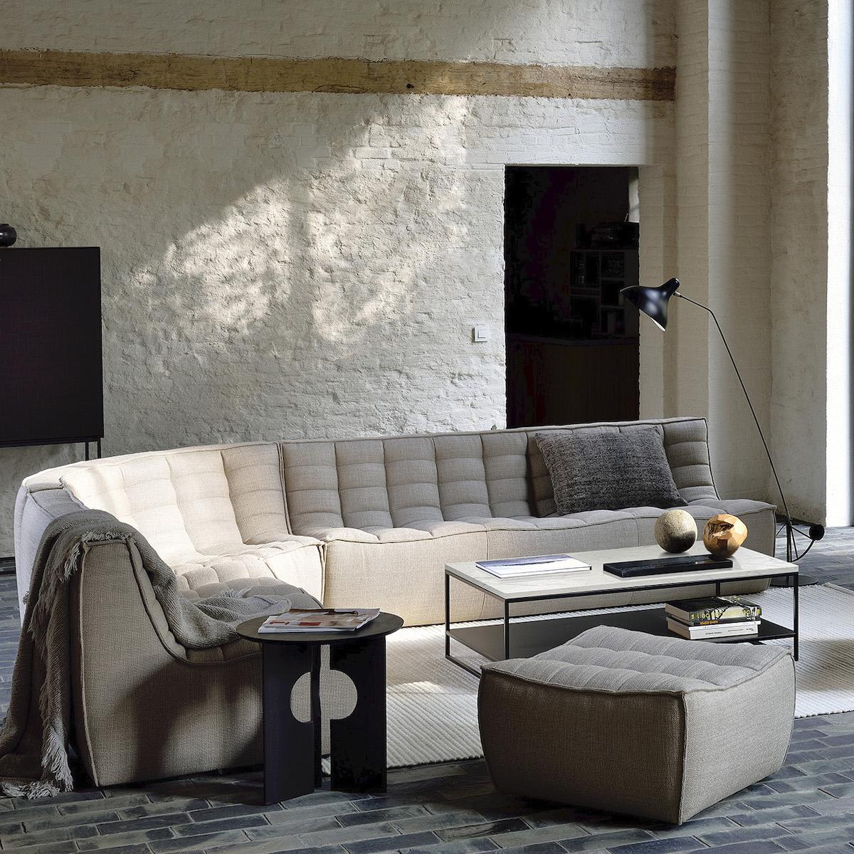 Canapé 3 places N701 Ethnicraft beige