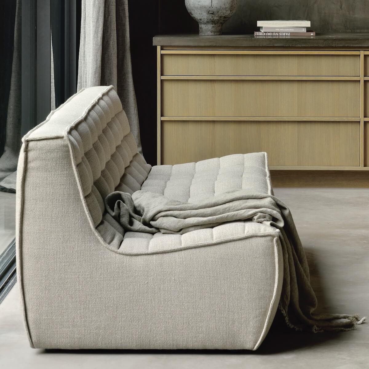 Canapé 3 places N701 Ethnicraft beige