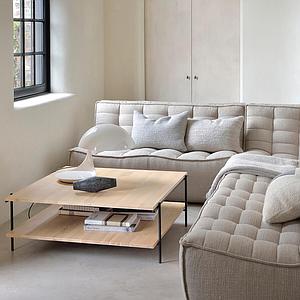 Canapé 3 places N701 Ethnicraft beige