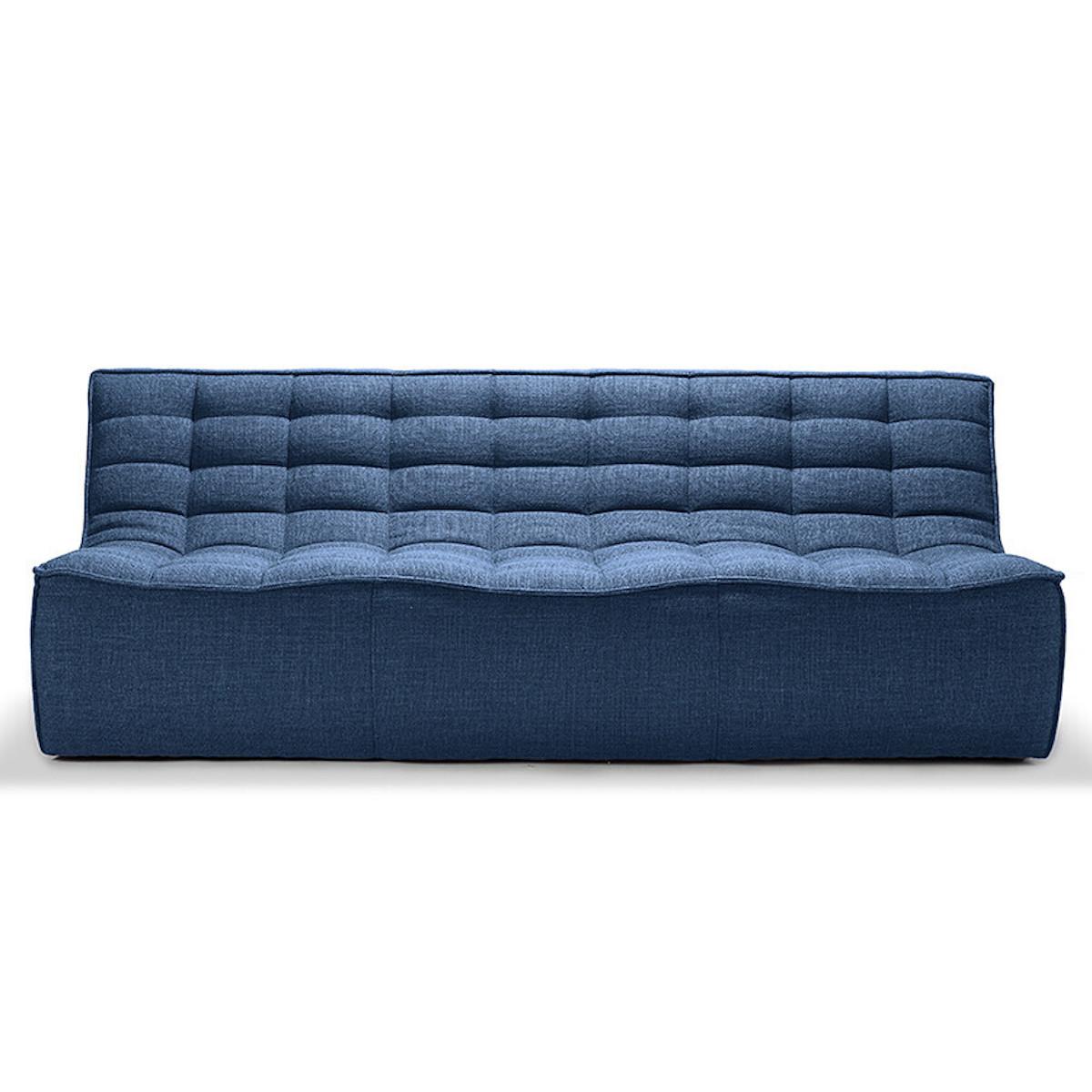 Canapé 3 places N701 Ethnicraft bleu