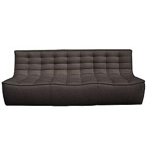 Canapé 3 places N701 Ethnicraft Gris foncé