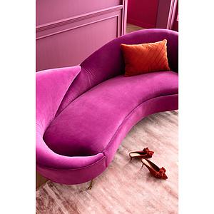 Canapé 3 places NIGHT FEVER Kare Design purple