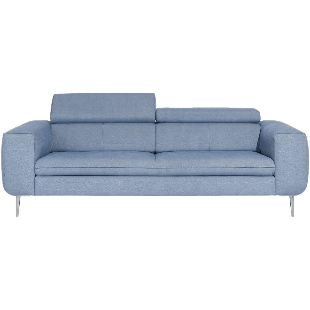 Canapé 3 places TALISMAN Xooon bleu clair miami