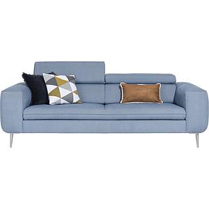 Canapé 3 places TALISMAN Xooon bleu clair miami