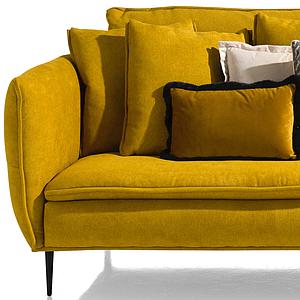 Canapé 4 places MARSEILLE Henders & Hazel Monta ocre