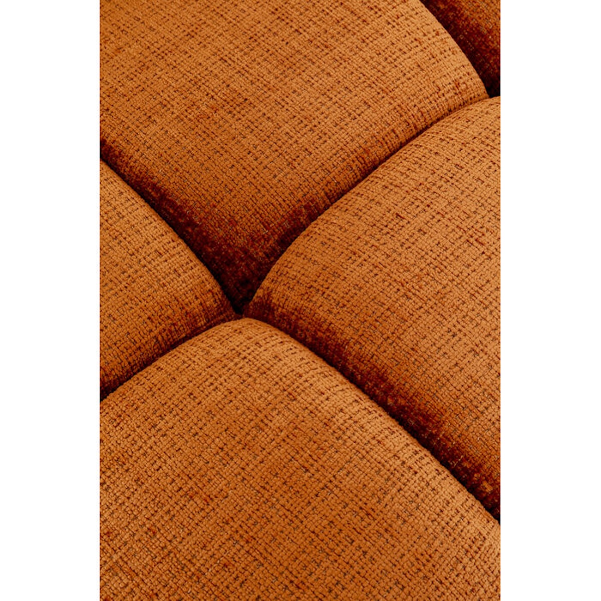 Canapé d'angle 265cm BELAMI Kare Design  rouille droite