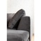 Canapé d'angle 290cm gauche GIANNA Kare Designvvelours gris