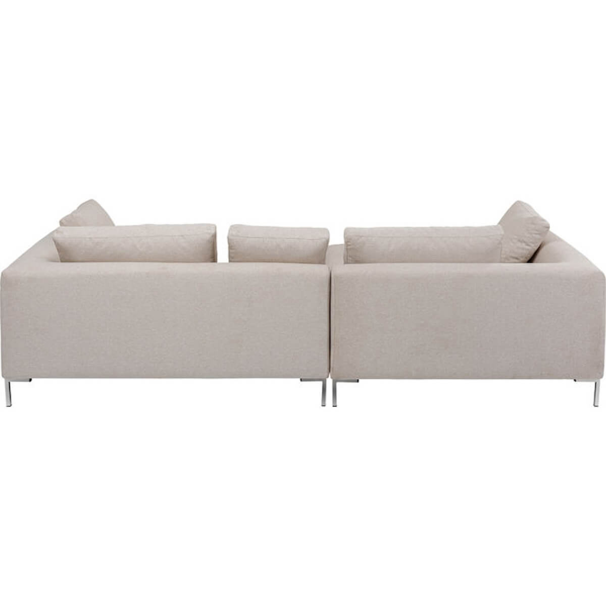 Canapé d'angle à gauche GIANNI Kare Design crème