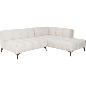 Canapé d'angle droite 250cm NIA Kare Design crème