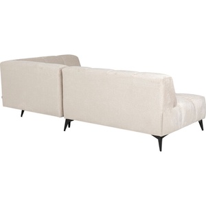 Canapé d'angle droite 250cm NIA Kare Design crème