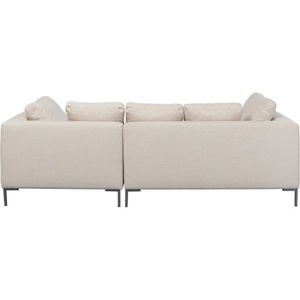 Canapé d'angle droite 250x167cm GIANNI Kare Design crème
