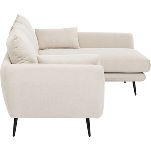 Canapé d'angle droite 275cm AMALFI Kare Design crème