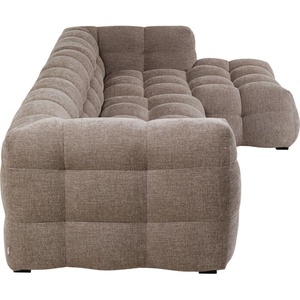 Canapé d'angle droite 320cm SALAMANCA Kare Design Marron clair