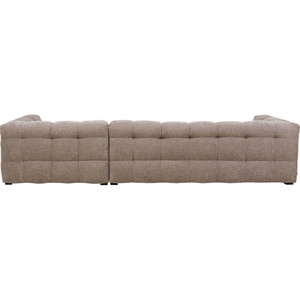 Canapé d'angle droite 320cm SALAMANCA Kare Design Marron clair