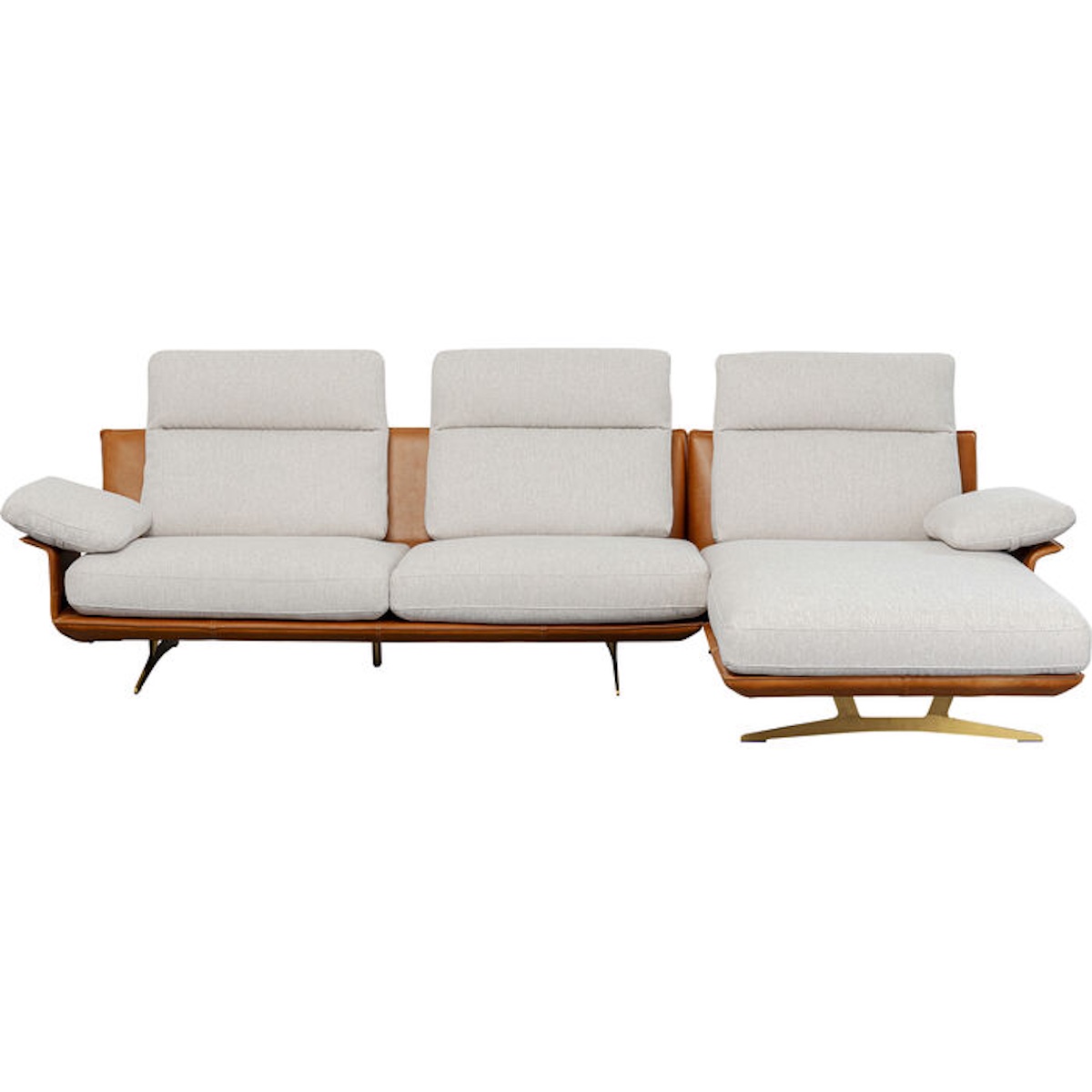 Canapé d'angle droite 333x169cm CHARLES Kare Design